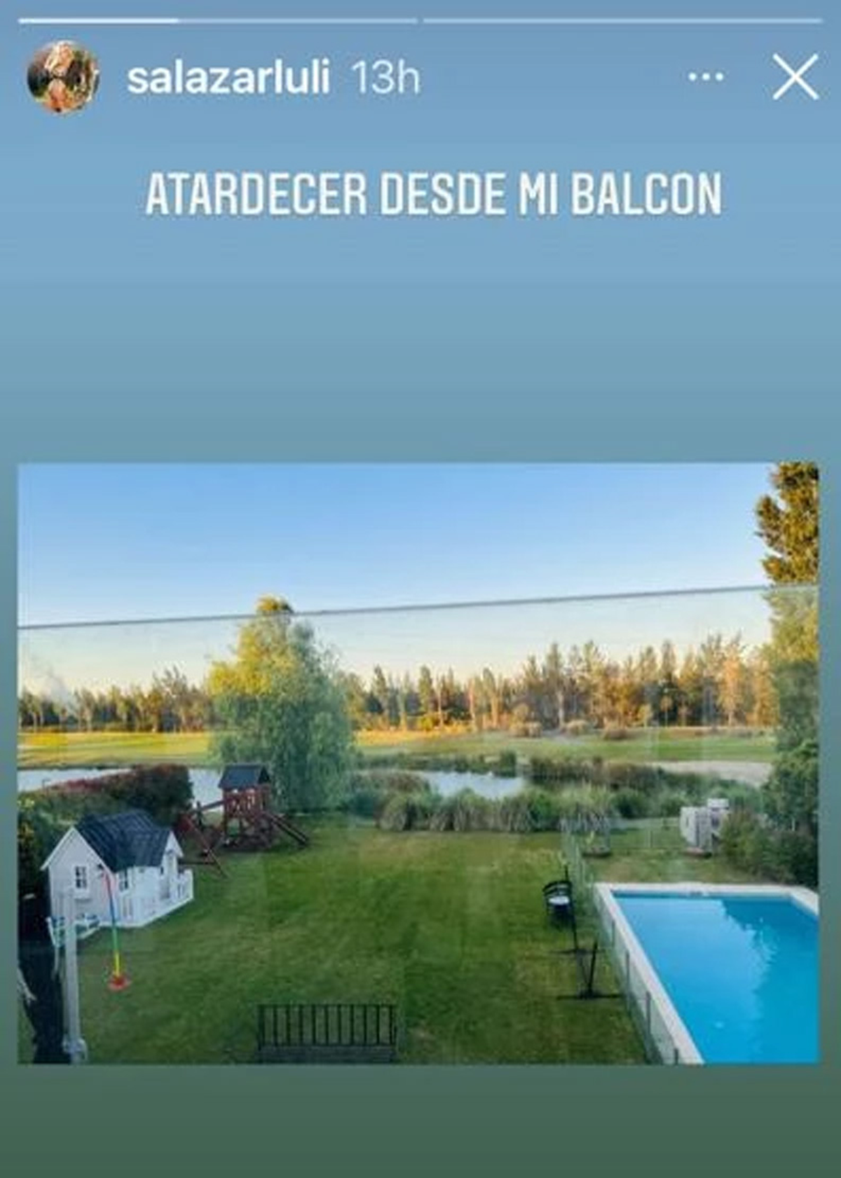 Así es la cómoda casa de fin de semana de Luciana Salazar en Nordelta.