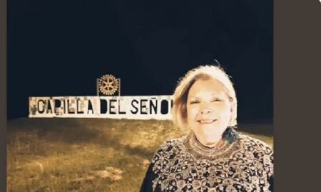 Elisa Lilita Carrió. Foto que publicó en su cuenta de Twitter Elisa Lilita Carrió. Foto que publicó en su cuenta de Twitter