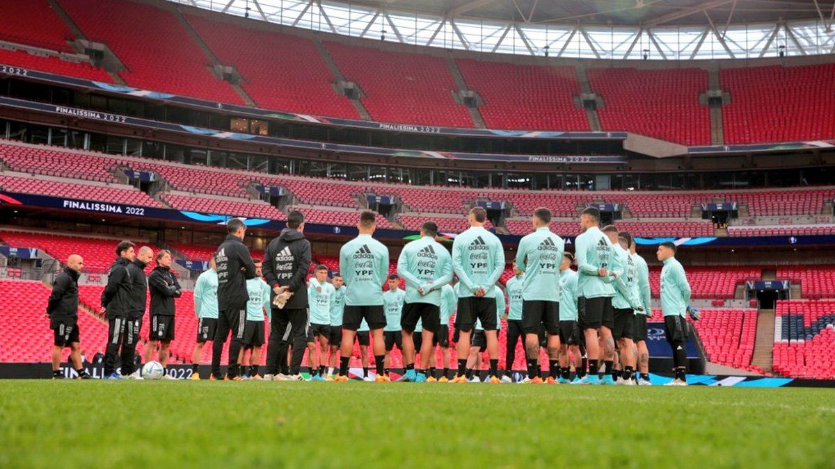 La Selección Argentina enfrentará este miércoles a Italia en el marco de la Finalissima