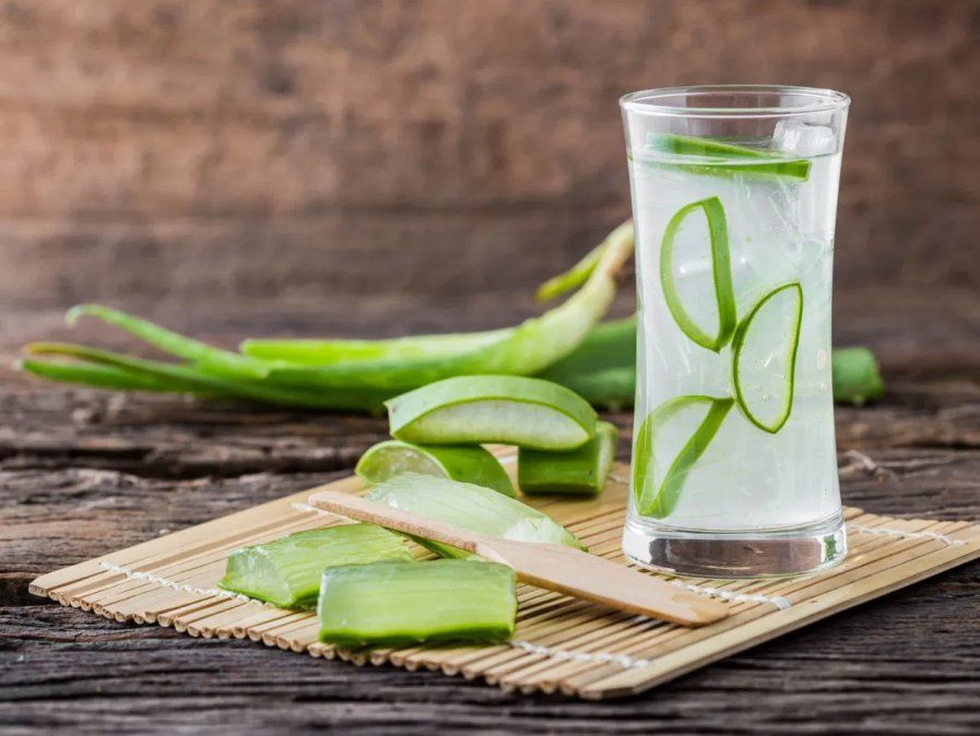 El aloe vera para el sistema digestivo.