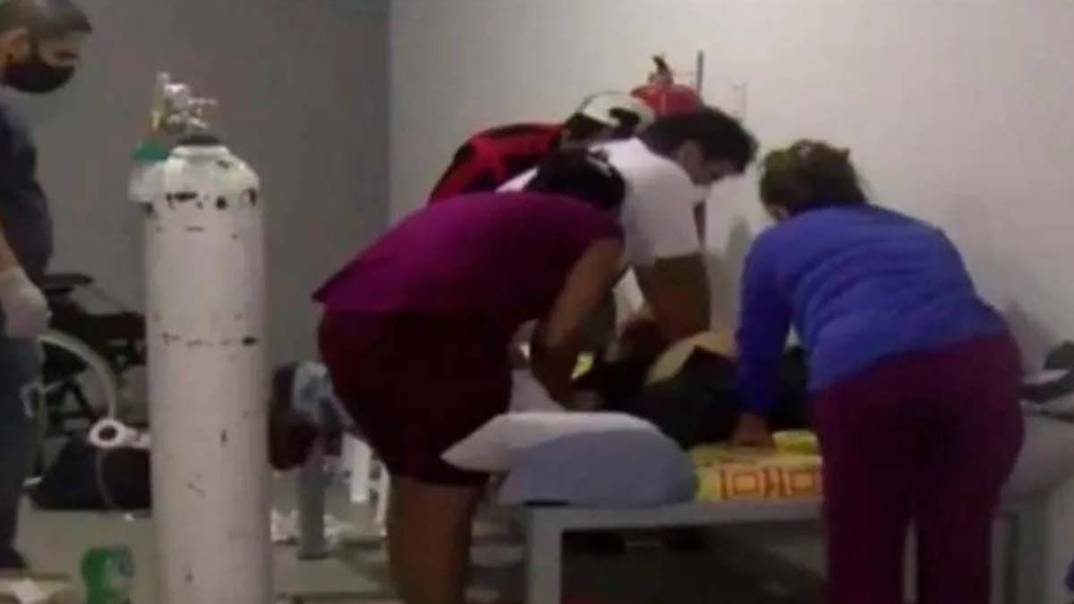 Las críticas a la TV de Bolivia por transmitir en vivo la muerte de paciente con coronavirus