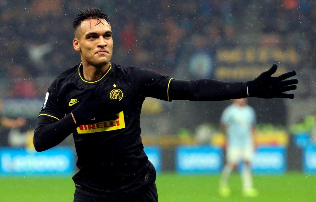 Inter empató con un gol de Lautaro Martínez ante Atalanta y se colocó líder del fútbol italiano