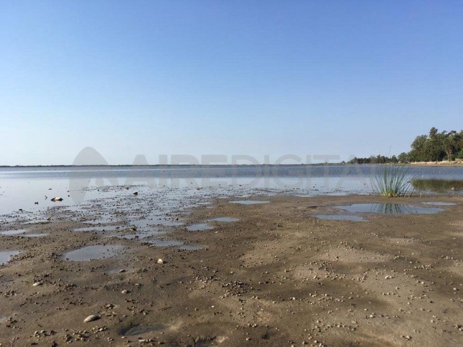 La laguna en abril de 2018.