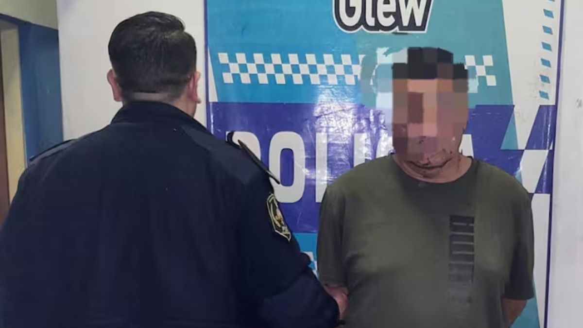 El agresor fue detenido por agentes de la Policía Bonaerense. El agresor fue detenido por agentes de la Policía Bonaerense.