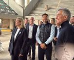 La visita tuvo además un componente político. Consultado sobre el futuro del gobernador, Macri valoró la reforma constitucional santafesina que habilita una sola reelección. La visita tuvo además un componente político. Consultado sobre el futuro del gobernador, Macri valoró la reforma constitucional santafesina que habilita una sola reelección.