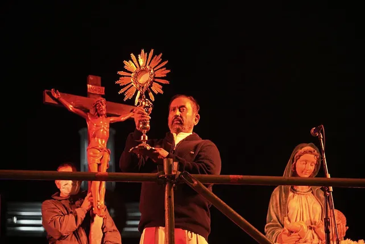 El Vía Crucis del padre Ignacio Peries será virtual. El Vía Crucis del padre Ignacio Peries será virtual.