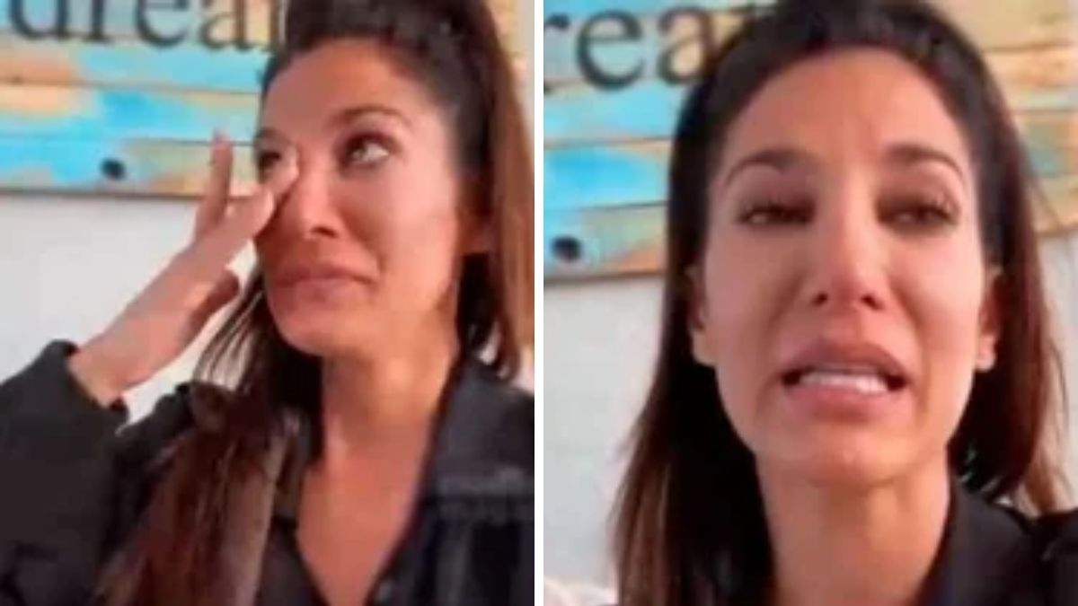 Silvina Escudero pasó una Navidad accidentada.