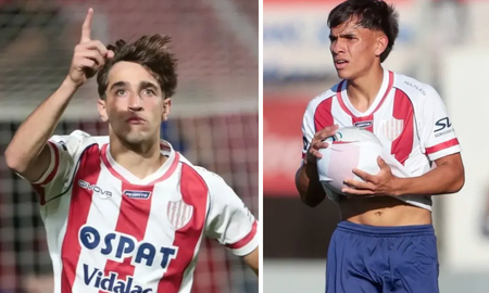 Tomás Fagioli y Lucas Ayala, dos de los pibes de la reserva de Unión que harían su debut ante Platense. Tomás Fagioli y Lucas Ayala, dos de los pibes de la reserva de Unión que harían su debut ante Platense.