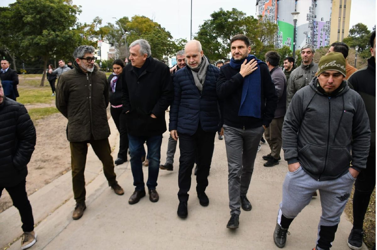 Larreta presentó junto a Pullaro un Plan de Seguridad con 14 propuestas.&nbsp;