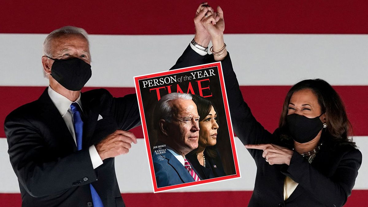 Los demócratas Biden y Harris son las personalidades más destacadas del momento en Estados Unidos.