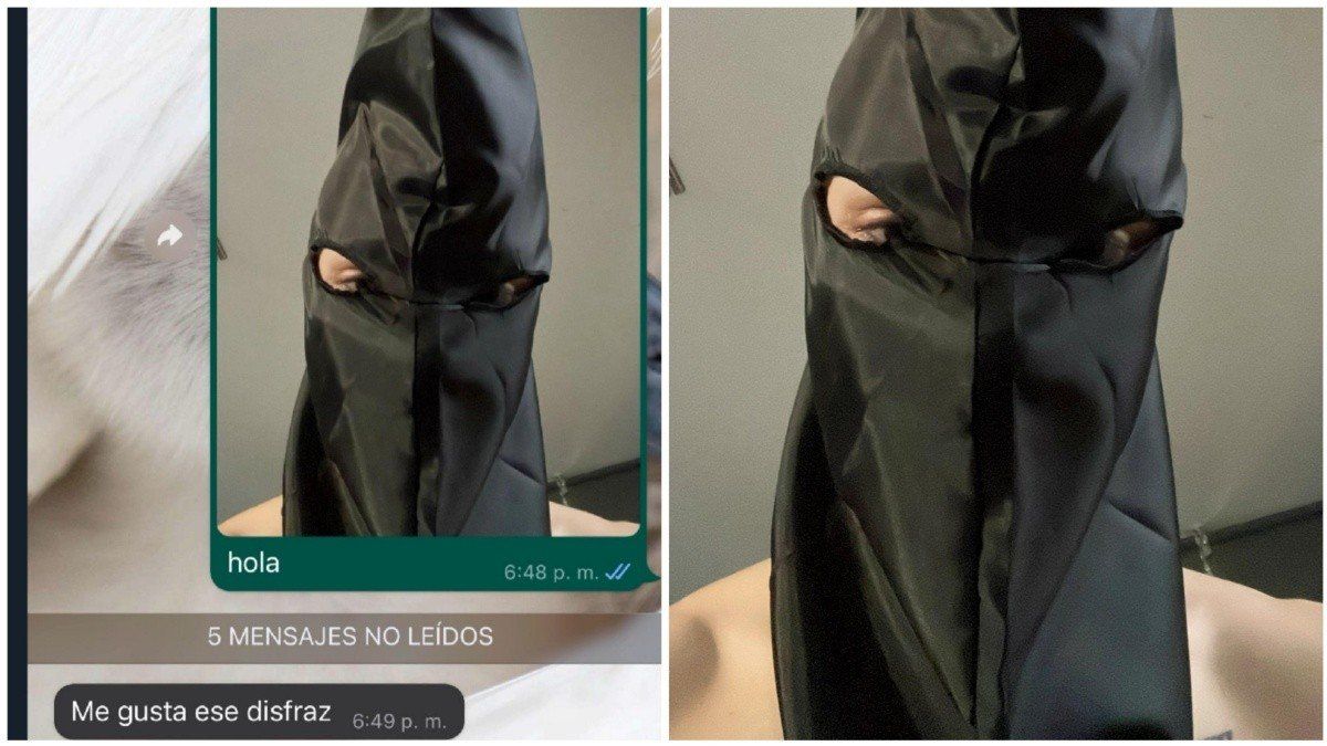 La novia lo dejó ir a la fiesta de Halloween por un insólito argumento.&nbsp;