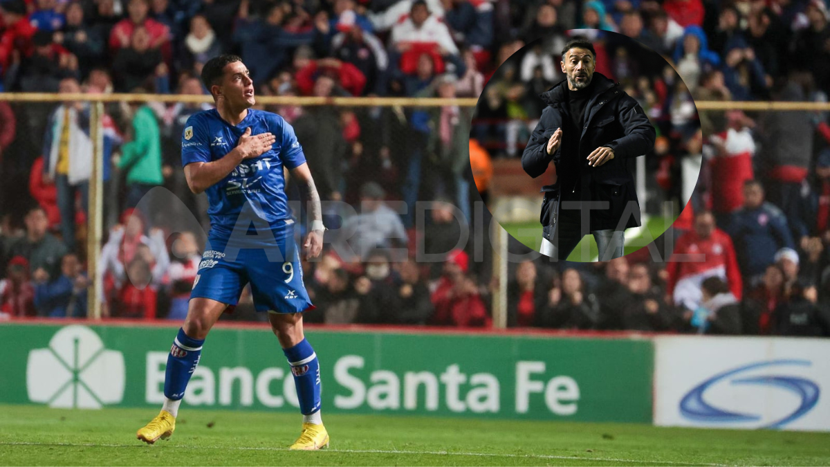 Gastón Morales le rindo al Kily González con goles en Unión. Gastón Morales le rindo al Kily González con goles en Unión.
