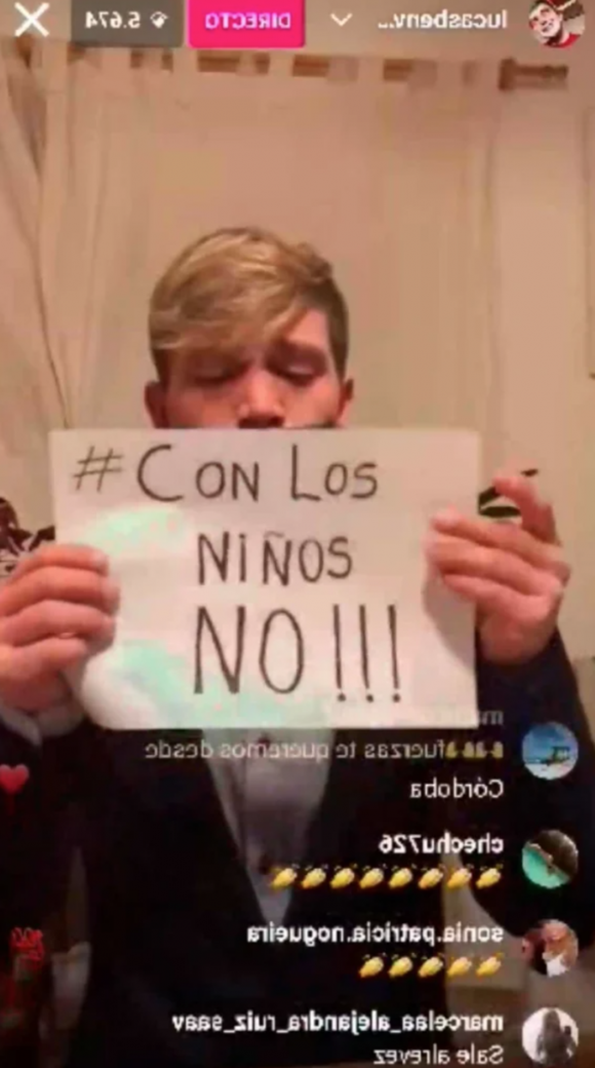 Lucas Benvenuto protestó contra la presencia de Jey Mammón en los Martín Fierro 2023. Lucas Benvenuto protestó contra la presencia de Jey Mammón en los Martín Fierro 2023.