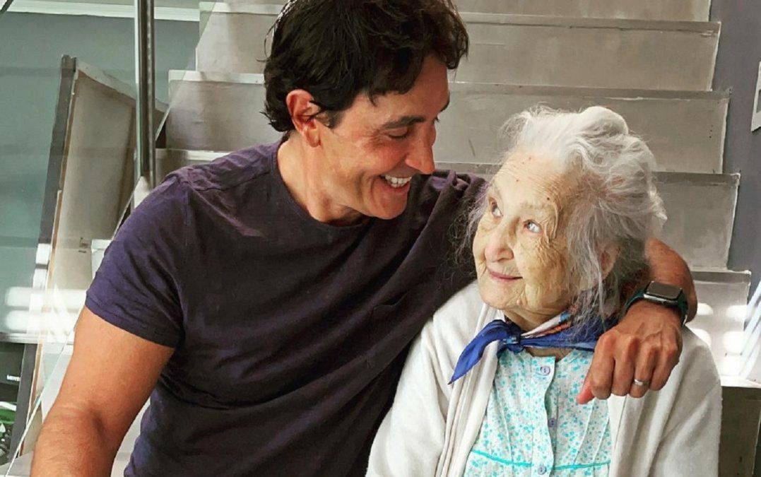 El dolor de Sebastián Estevanez por la muerte de su abuela.