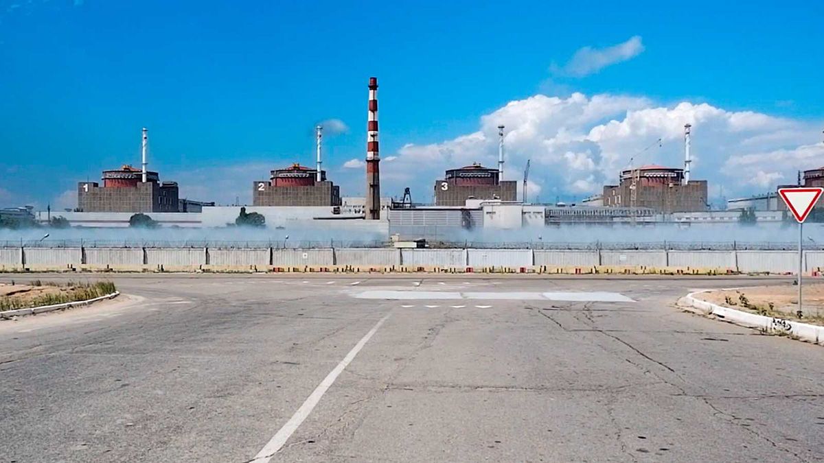 La central nuclear ucraniana de Zaporiyia quedó en manos de los rusos tras la invasión.