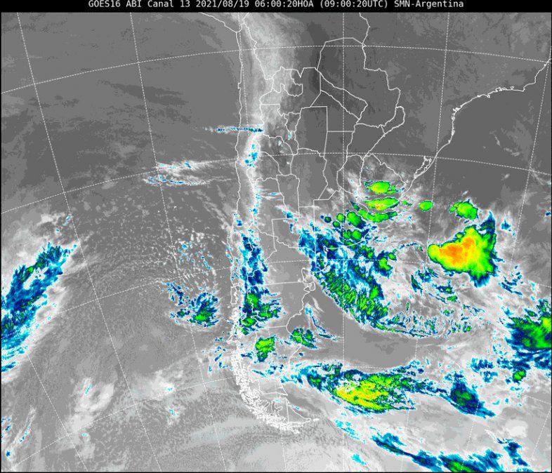 Imagen satelital.