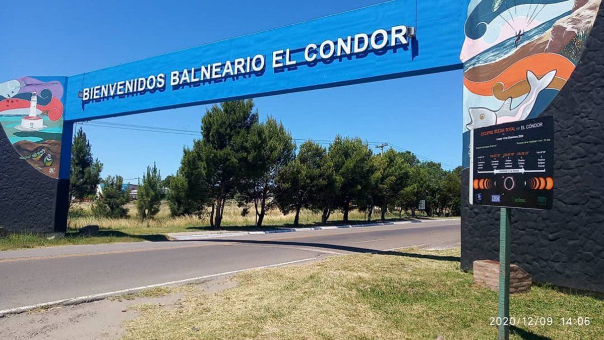Uno de los puntos privilegiados para ver el eclipse total solar en Argentina.