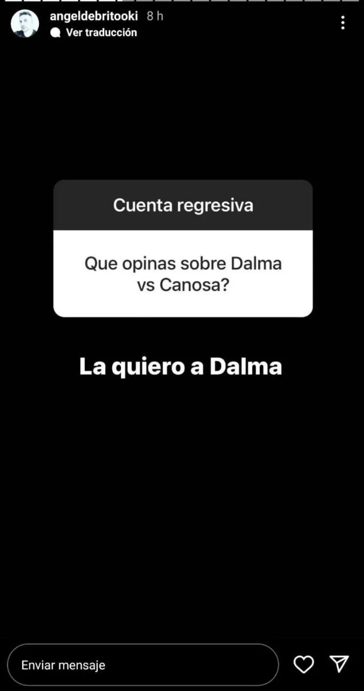 &Aacute;ngel de Brito sobre la pelea entre Viviana Canosa y Dalma Maradona.