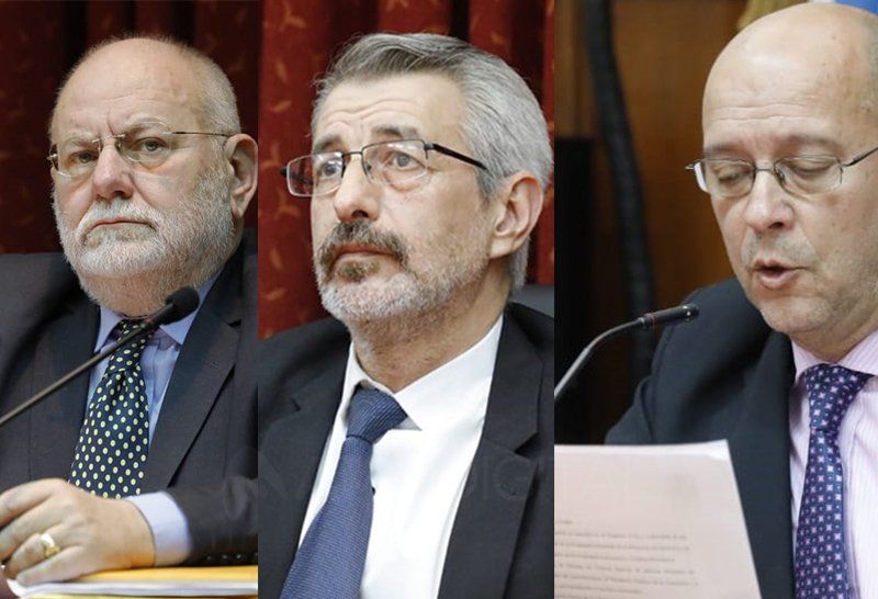 Los conjueces que condenaron a los acusados