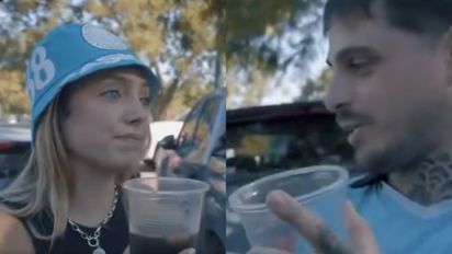 Sofi Martínez fue a cubrir el partido de Belgrano y se enamoró de un hincha: 