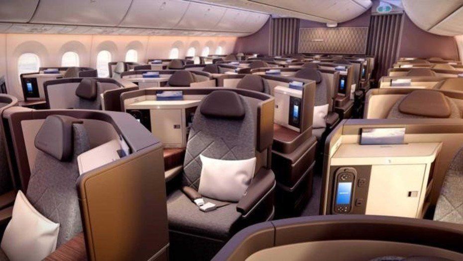 Los asientos de avión del futuro se limpiarán solos