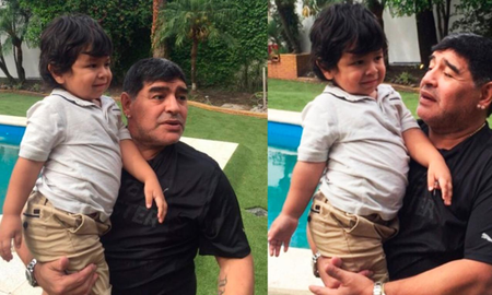 El desgarrador pedido de Dieguito Maradona: Quiero ver a papá El desgarrador pedido de Dieguito Maradona: Quiero ver a papá