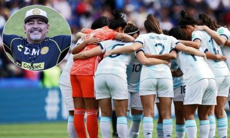 maradona felicito a las chicas argentinas por el debut maradona felicito a las chicas argentinas por el debut