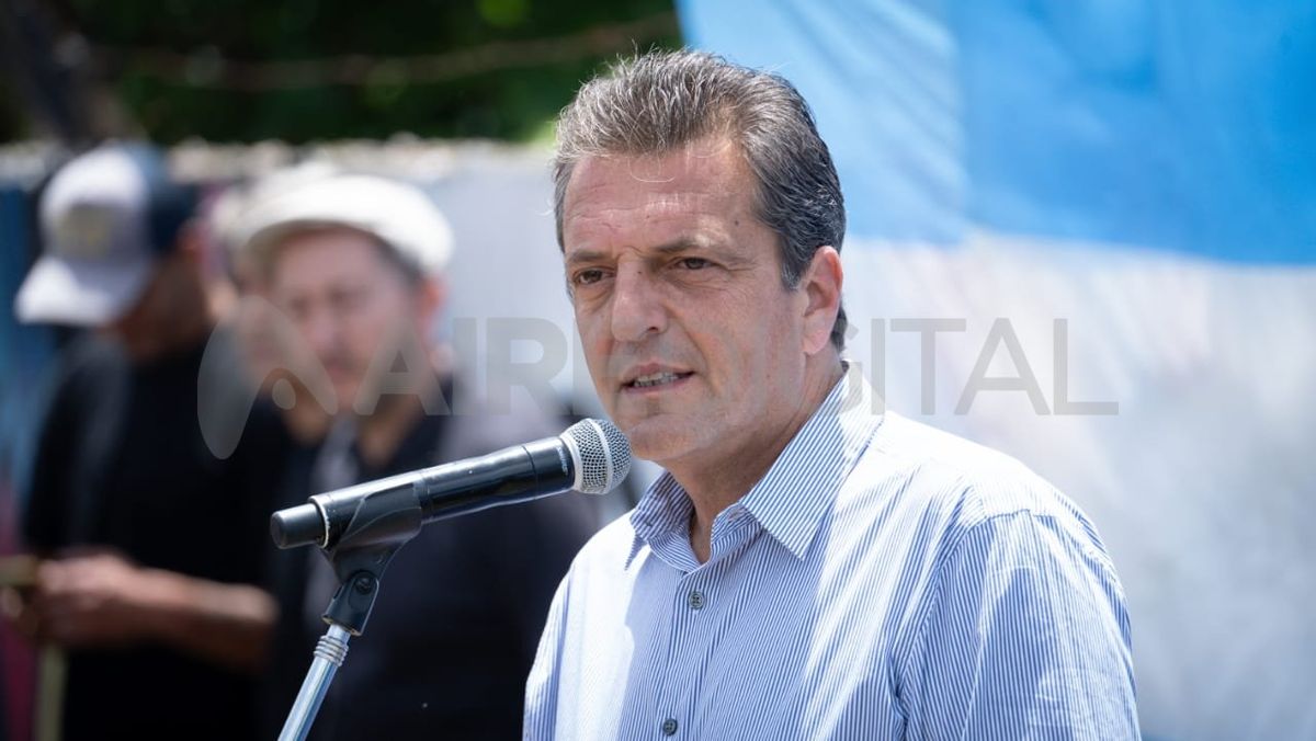 El candidato a Presidente de Unión por la Patria