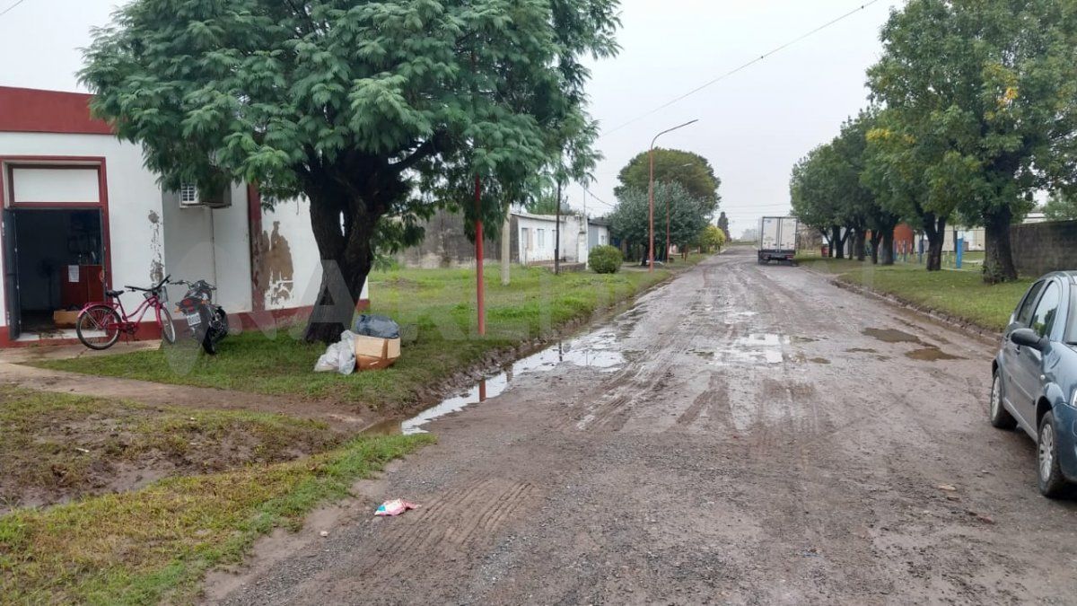 En Arocena la situación ya se encontraba normalizada.