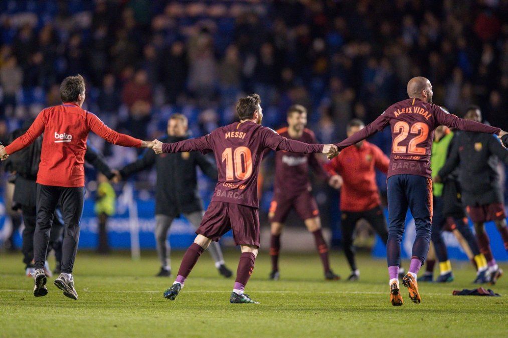 Messi volvió a hablar en España después de tres años