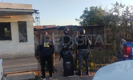 Allanamiento en San Justo: hallaron cocaína y hay un detenido Allanamiento en San Justo: hallaron cocaína y hay un detenido