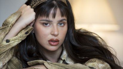 Nathy Peluso se lució con un peinado