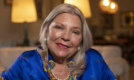 Así es la extravagante casa de campo de Elisa Carrió en Exaltación de la Cruz Así es la extravagante casa de campo de Elisa Carrió en Exaltación de la Cruz
