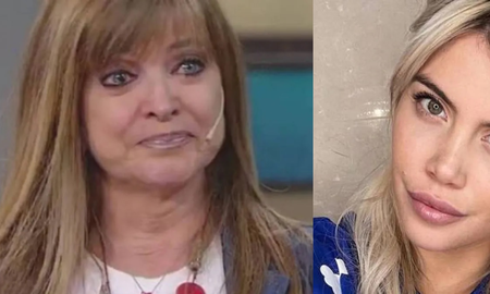La panelista de El club de las divorciadas no ocultó su sorpresa tras observar la imagen de Wanda Nara. La panelista de El club de las divorciadas no ocultó su sorpresa tras observar la imagen de Wanda Nara.