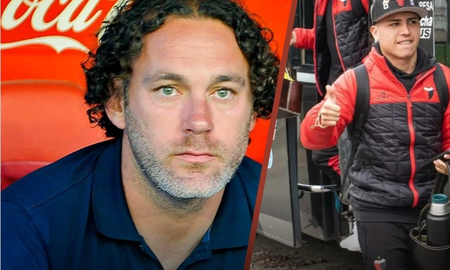 Gabriel Milito habló de Facundo Farías. Gabriel Milito habló de Facundo Farías.
