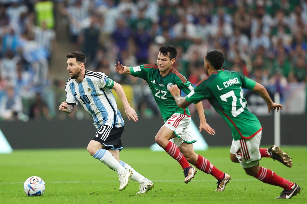 En el último duelo entre Argentina y México en Qatar 2022