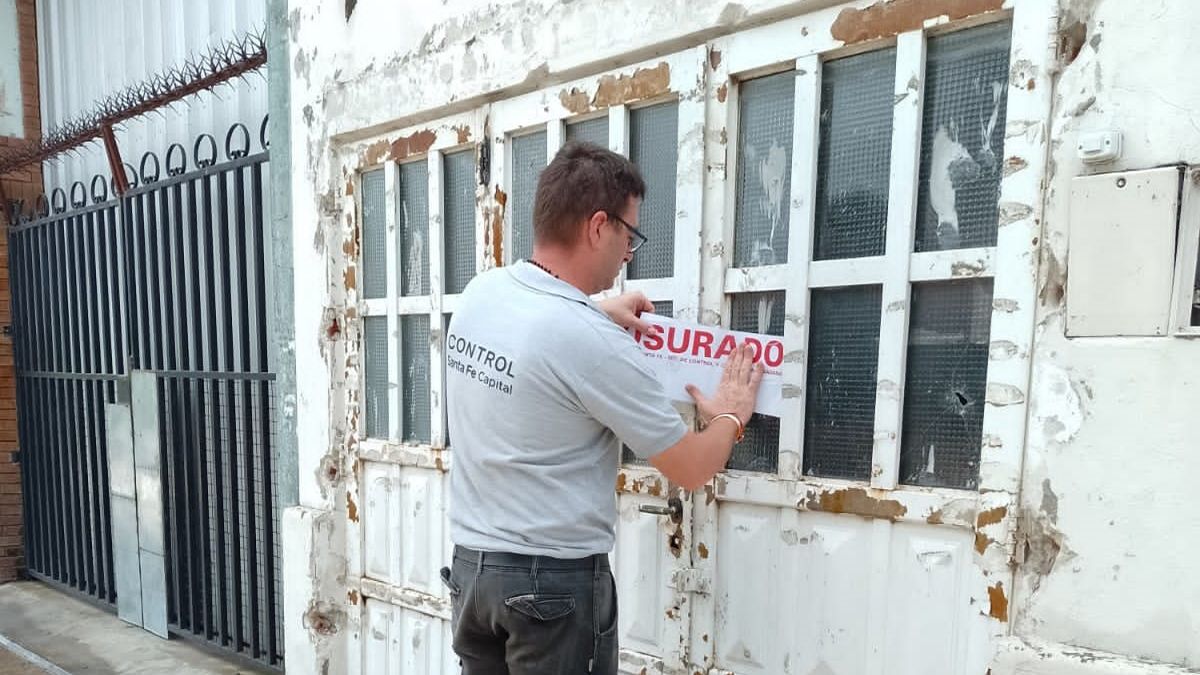 El local permanece cerrado de manera preventiva.