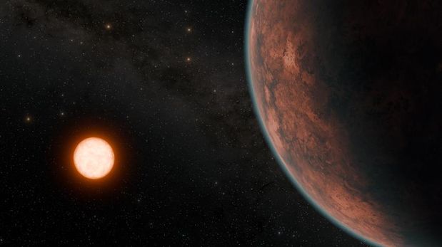 El exoplaneta Gliese 12b tiene un tamaño similar al de Venus y completa una órbita alrededor de su estrella en algo menos de 13 días. Es algo más pequeño que la Tierra y los científicos estiman que la temperatura de su superficie está en torno a los 42ºC.