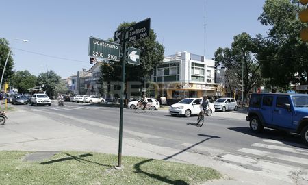 Avenida 7 de Marzo y Centenario, una de las esquinas donde se interrumpirá el tránsito este lunes por la tarde Avenida 7 de Marzo y Centenario, una de las esquinas donde se interrumpirá el tránsito este lunes por la tarde