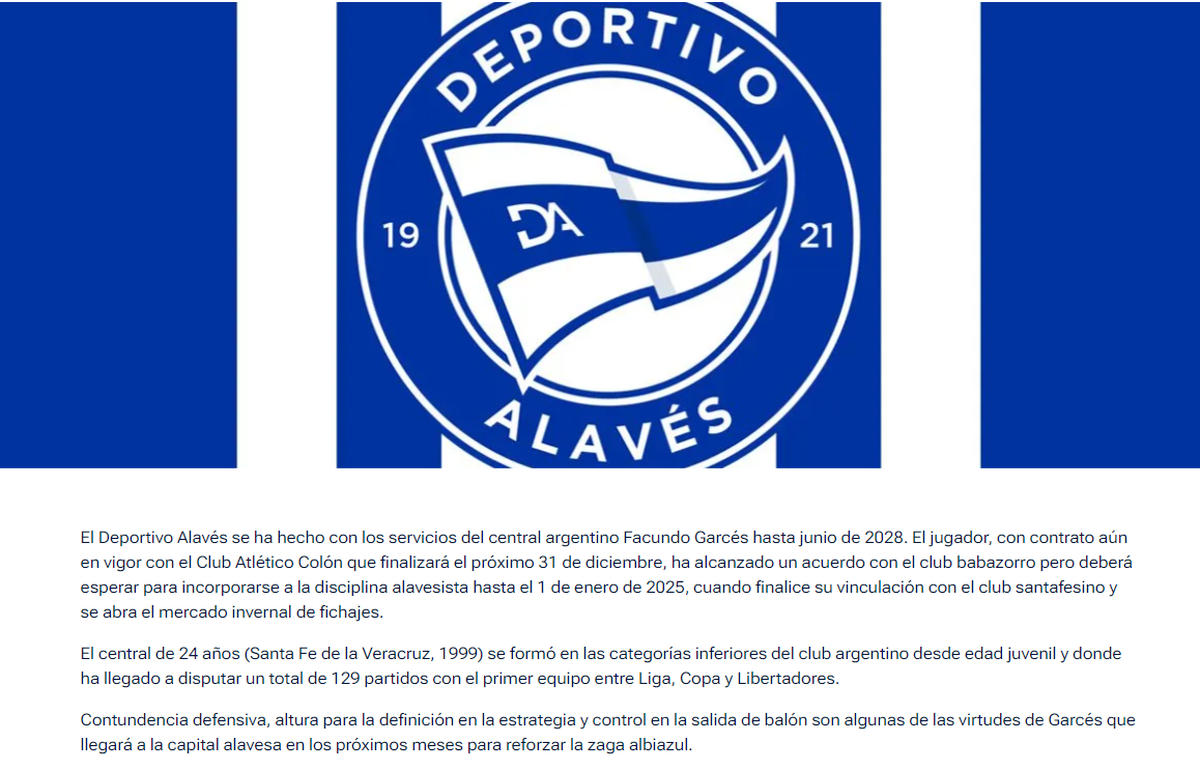 El comunicado fue publicado en la página oficial del club y difundido en sus redes sociales. El comunicado fue publicado en la página oficial del club y difundido en sus redes sociales.