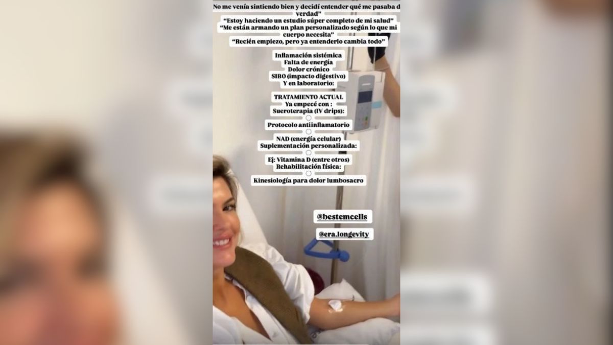 Mery del Cerro aseguró que está con una serie de estudios para determinar las causas de su padecimiento físico. Mery del Cerro aseguró que está con una serie de estudios para determinar las causas de su padecimiento físico.
