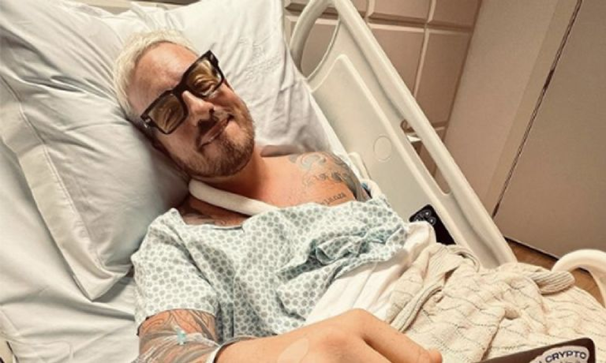 Fede Bal sufrió un accidente el viernes 22 de abril en Brasil mientras practicaba parapente.