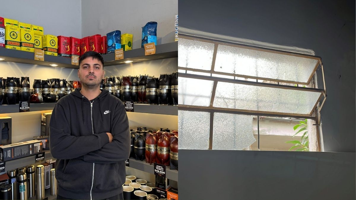 Al irse, los delincuentes dejaron en el lugar la pieza de hierro que utilizaron para delinquir. Al irse, los delincuentes dejaron en el lugar la pieza de hierro que utilizaron para delinquir.
