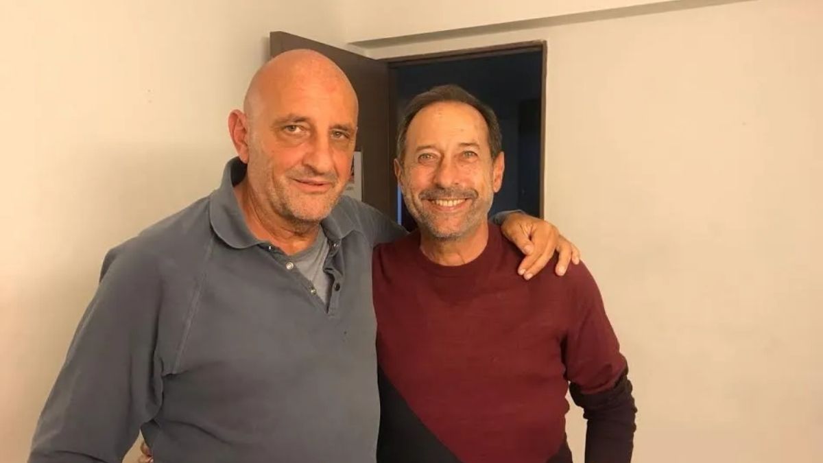 El Puma Goity acompaña a Guillermo Francella tras la separación del actor. El Puma Goity acompaña a Guillermo Francella tras la separación del actor.