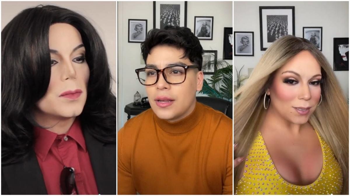 Los diversos clips del artista son furor en TikTok.