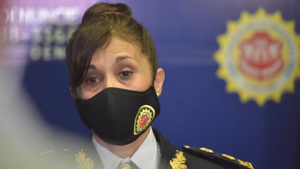 La comisario general Liliana Rita Zárate Belletti