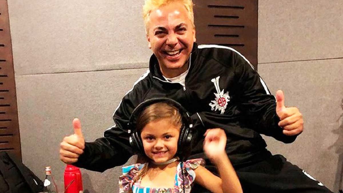 El intérprete reconoció el talento que tiene su hija menor quien