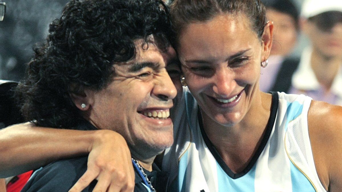 Diego Maradona Luciana Aymar Despidio Al Astro Y Lo Considero Su Maxima Inspiracion
