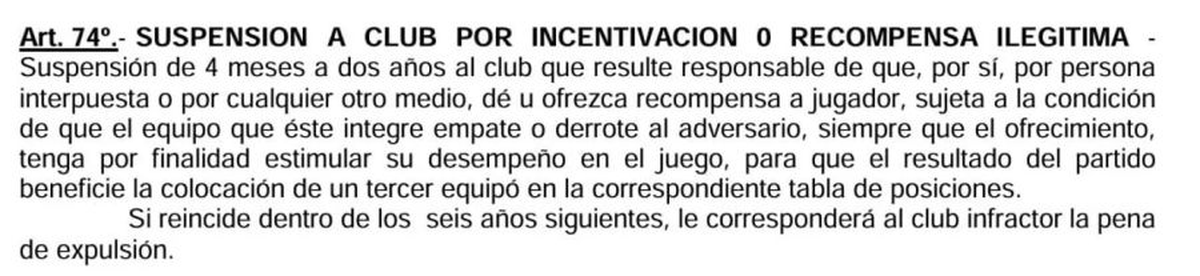 Fútbol argentino: la sanción que podría recibir Dylan Gissi tras confesar un millonario incentivo Fútbol argentino: la sanción que podría recibir Dylan Gissi tras confesar un millonario incentivo