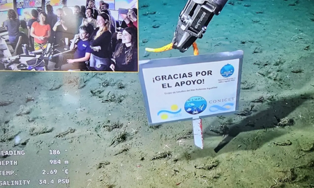 Terminó la expedición del Conicet en Mar del Plata. Terminó la expedición del Conicet en Mar del Plata.